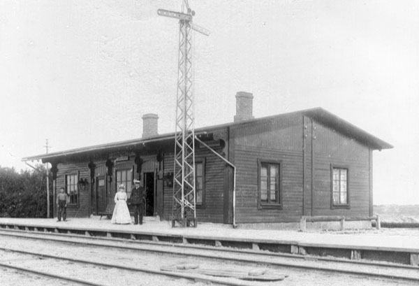 Ulv station 1950-tal