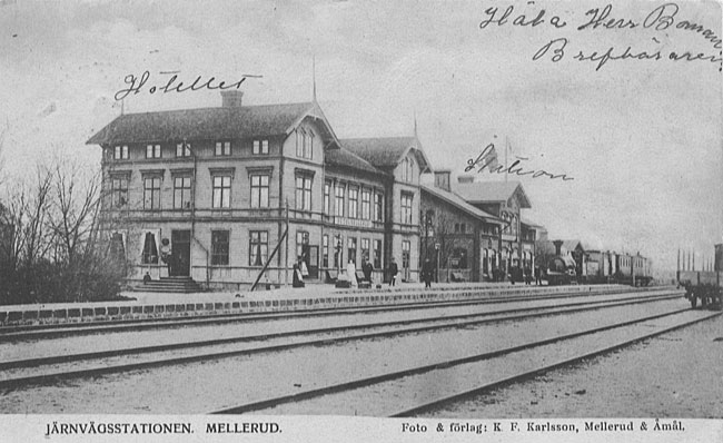 Mellerud omkring 1900