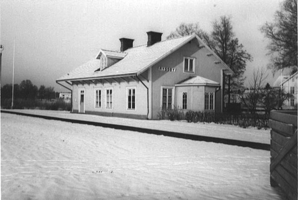 Ryssby station 1950-tal