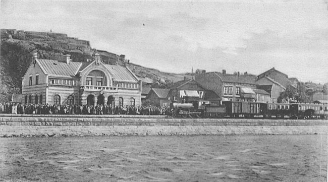 Strmstad omkring 1915