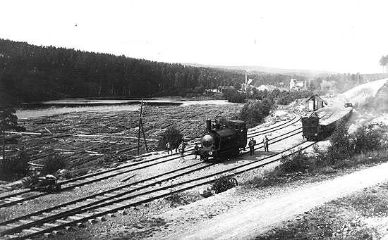 The yard at Dals - Lnged year 1926