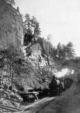 One of the tunnels at Landvetter