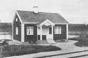 Lineman's cottage, new model