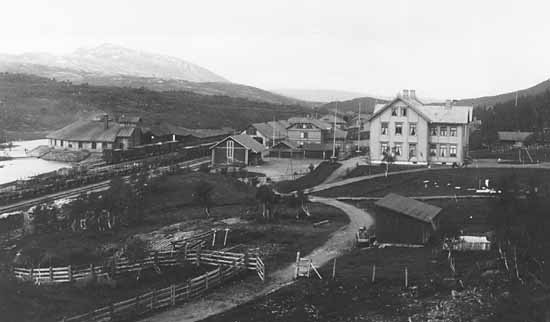 Storlien railway station year 1900