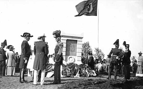 Invalidmonumentet invigs 19 juli 1919