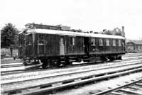 Diesel electric railcar OFWJ No. 3