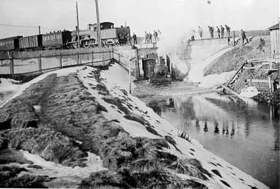 Subway crossing  between UGJ and GOJ year 1916