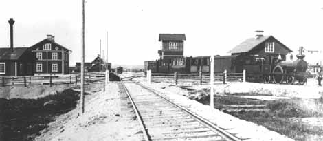 Engine Ab1 No. 60 "HÖDER" in Boden year 1894