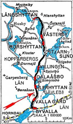 Railway map BLJ