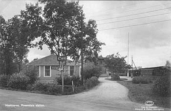 Rosendala omkring 1930