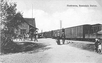 Rosendala omkring 1910