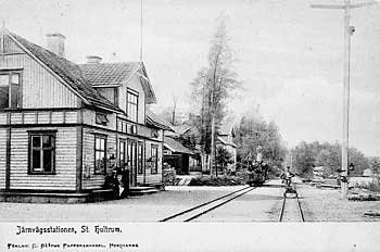 Stora Hultrum omkring 1910