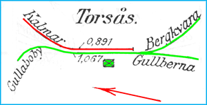 Drawing Torss. Jrnvgarnas inbrdes frhllande