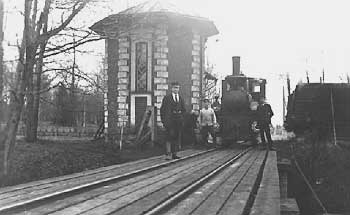 KURJ engine No 5 at Gisslarbo year 1908