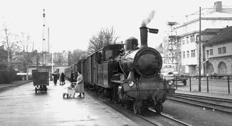 SRJ engine No. 23 at Uppsala Östra