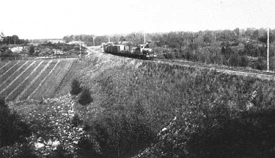 TNJ train at the line at saka